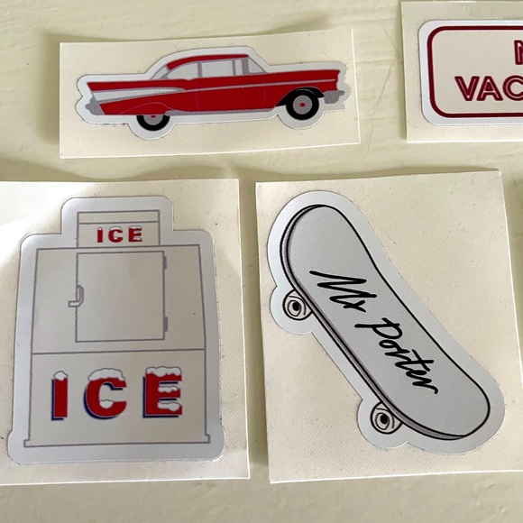 Mr Porter “LA” Sticker Set. New - Picture 3 of 3